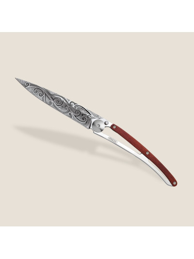 Deejo 1AB104 Tattoo Mirror 37g, coralwood, Pacific