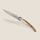 Deejo 1CB575 Serration, titan, juniper wood, Trout Deejo 1CB575 Serration, titan, juniper wood, Trout