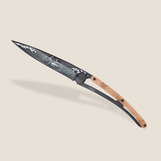 Deejo 1GB103 Black tattoo 37g, juniper wood, Bicycle Deejo 1GB103 Black tattoo 37g, juniper wood, Bicycle