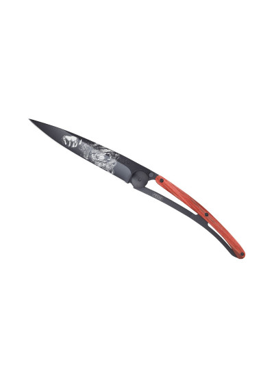 Deejo 1GB157 Tattoo Black 37g, red beech, Grizzly