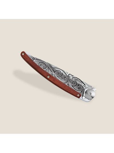 Deejo 1AB104 Tattoo Mirror 37g, coralwood, Pacific