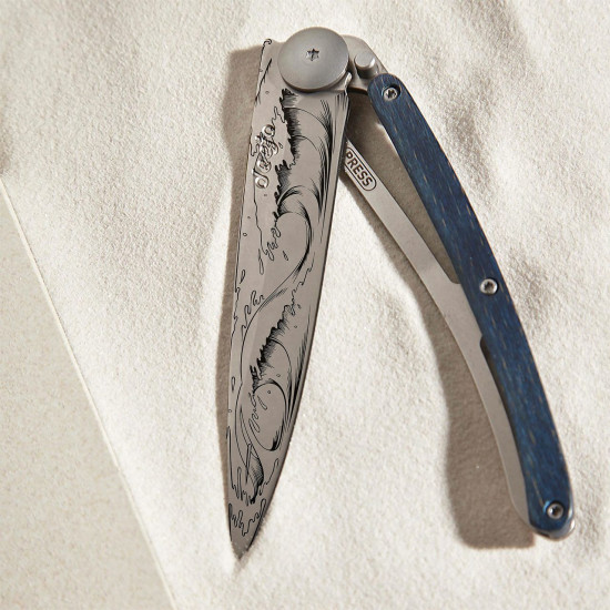 Deejo 1CB081 Tattoo 37g, blue beech, Wave Deejo 1CB081 Tattoo 37g, blue beech, Wave