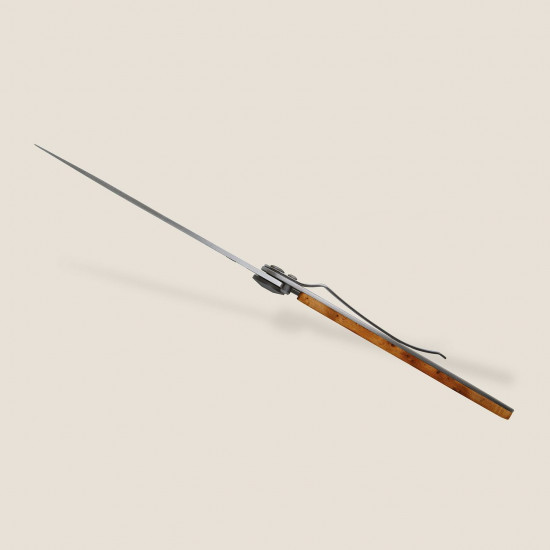 Deejo 1CB575 Serration, titan, juniper wood, Trout Deejo 1CB575 Serration, titan, juniper wood, Trout