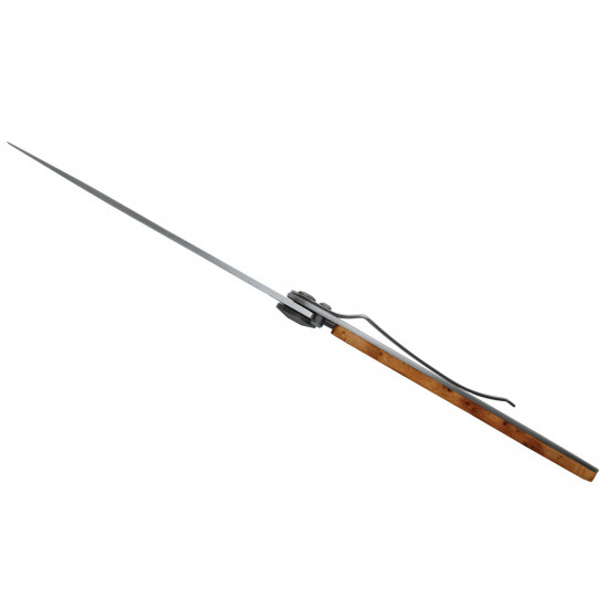 Deejo 1CB575 Serration, titan, juniper wood, Trout Deejo 1CB575 Serration, titan, juniper wood, Trout