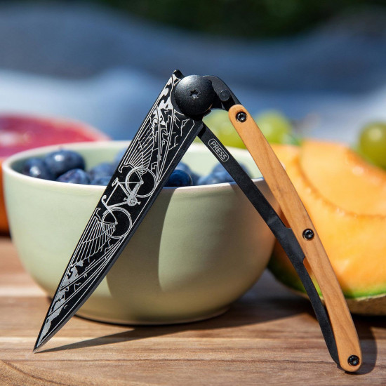 Deejo 1GB103 Black tattoo 37g, juniper wood, Bicycle Deejo 1GB103 Black tattoo 37g, juniper wood, Bicycle