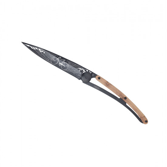 Deejo 1GB103 Black tattoo 37g, juniper wood, Bicycle Deejo 1GB103 Black tattoo 37g, juniper wood, Bicycle