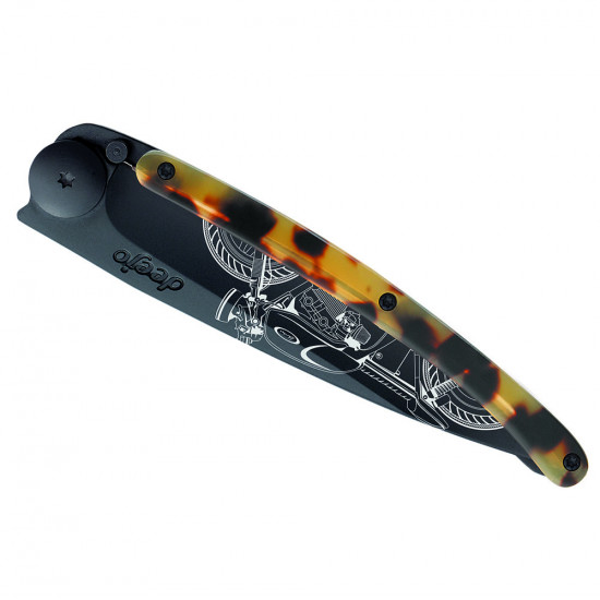 Deejo 1GC102 Tattoo Turtle 37g,black,turtle shell,Café Racer Deejo 1GC102 Tattoo Turtle 37g,black,turtle shell,Café Racer