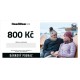 Dárkový poukaz 800Kč Dárkový poukaz 800Kč